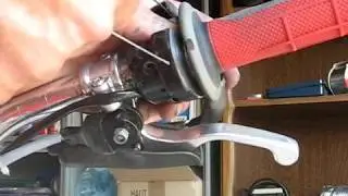 changement du cable des GAZ