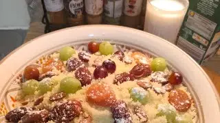 Couscous mesfouf sucré recette du ramadan 