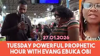 Tuesday powerful prophetic hour with Evang Ebuka Obi#zionprayermovementoutrreachlive 