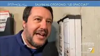 Matteo Salvini al citofono: 