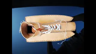 Création d'un projet chaussure fait main SANS machine. Étape 8 à 9. Derniers test avant le fait main