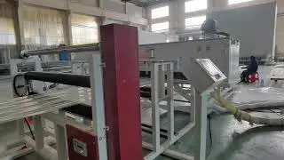 FRP sheet making machine