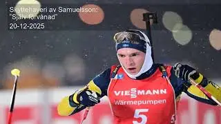 Skyttehaveri av Samuelsson: &rdquo;Sj&auml;lv f&ouml;rv&aring;nad&rdquo;