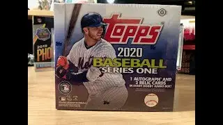 2020 Topps Series 1 Baseball Jumbo! ** 3 Hits and Top Rookies!! **