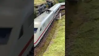 German ICE train at Supertrain 2025 #train #canada #trainshow #modeltrains #railroad
