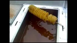 Chip twister cutter,Ribbon fry slice Zakrecona Fryta Tornado Spiral Potato Chips Twister