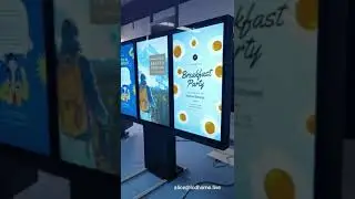 Drive-thru Menu Board in McDonald restaurant Outdoor Digital Signage Retail solution customized