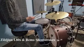 Review | Zildjian L80 Low Volume Cymbals and Remo Silentstroke Skins