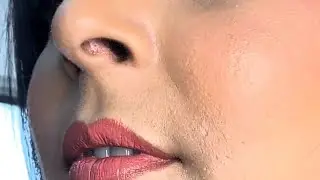 Bhojpuri Actress Amrapali Dubey Unseen Nose Hole and Lips Closeup HD