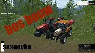Farming simulator 2015 Bos bouw sosnovka (Dutch commetary)
