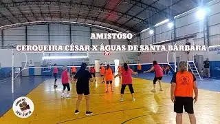 Melhores momentos Cerqueira C&eacute;sar x &Aacute;guas de Santa B&aacute;rbara #cerqueiracesar  #v&ocirc;leiadaptado 