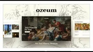 Ozeum | Art Gallery and Museum WordPress Theme | Themeforest Templates