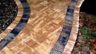 Nicolock Travertine Stone Ridge Pavers Installation Hanover, Pa Ryan's Landscaping