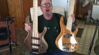 SHOOT OUT Ibanez BTB675M VS ESP LTD RB1005 Five String Bass Guitars 289