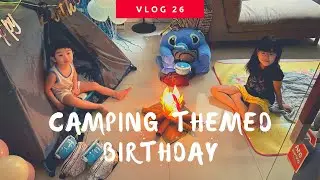 DIY Kids Camping Party At Home | Pandemic Birthday Ideas