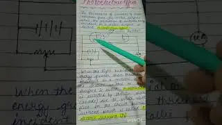 Photoelectric effect class 12 Physics 