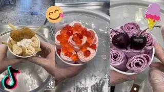 BEST ICE CREAM ROLLS | Tiktok Compilation