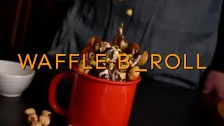 COOL BROLL for Egg Waffle | Inspired by Daniel Schiffer | Cinematic Cooking Video | Sony a6400