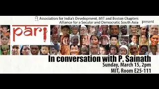 In Conversation with P Sainath: People's Archive of Rural India
