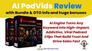 AI PodVids Review, Bundle, OTO & Bonuses: The Fastest Way To Look Like A Podcaster Without One