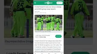 Cricket Ireland rules out venue change amid BCB group-swap reports
