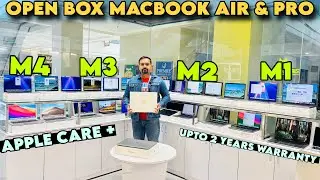 Open Box MacBook Air & Pro | Cheap Apple MacBook Air, M1, M2, M3, M4 | Second Hand MacBook In Delhi