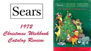 Sears 1972 Christmas Wish Book Catalog Review Antique Toys