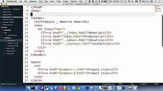 How To Highlight the Current Page: Navigation