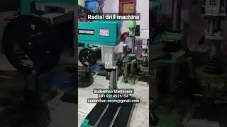 Radial drilling machine 25mm capacity +91 9314525154 #radialdrill #radialdrillmachine #drilling