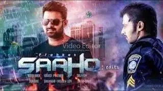 SAHOO OFFICIAL TRAILER IN SHAHOO IN MOSTION POSTER