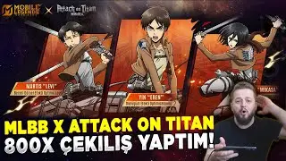 800X MLBB X ATTACK ON TITAN &Ccedil;EKİLİŞİ 3 KİŞİYE DE AOT KOST&Uuml;MLERİ HEDİYE EDİYORUM VE?