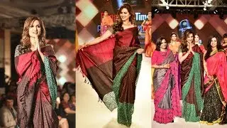 Beautiful Chandrika turns showstopper for Sakhi Fashions at BGTFW 2018
