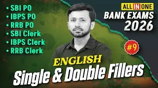 Bank Exams English 2026 | Single & Double Fillers for SBI IBPS & RRB PO/Clerk | By Parth Krishan