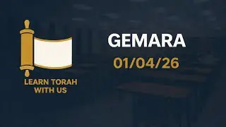 Gemara  מסכת חגיגה דף טז עמוד א (16a) 01/04/2026 Rabbi Yitzchak Fakheri