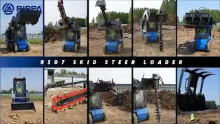 rippa rs07 skid steer loader#rippa #miniloader #skidsteer