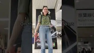 On the train to SWCJ | #starwars #starwarscelebration #shorts #springonyoutube