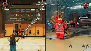 playing The LEGO NINJA Movie video game for the 2nd time part 2