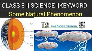Class 8 ||SCIENCE ||CHAPTER 12 ||SOME NATURAL PHENOMENON ||KEYWORDS 