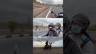 Travel 🍀 #ride #mumbai #nashik #nature #bike #couple #kasaraghat #highway #trending #travel #roads