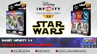 Disney Infinity 3.0 - Toy Box Expansions Unboxing