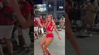 Bruna Griphao brilha no samba no ensaio da Beija-flor com Salgueiro | Carnaval No Multishow #Shorts