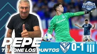 CAMBESES CUMPLI&Oacute; MARAVILLOSAMENTE  || PEPE TE PONE LOS PUNTOS || #VELEZ 0 #RACING 1 CL25 4TOS (IDA)