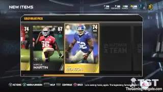 [TGT] Madden NFL 15 - Ultimate Team Gold Value Pack Opening