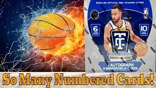 2024-25 Panini Totally Certified NBA Trading Card Premium Box - A Ton of Numbered Cards!!!
