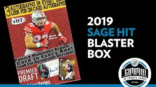 2019 Sage Hit Premier Draft Low Series Blaster Box Break - Peak Performance Auto!