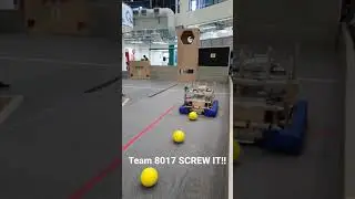 FRC Infinite Recharge 2020 - 6 Ball Autonomous | FRC Team 8017 SCREW IT !! #shorts