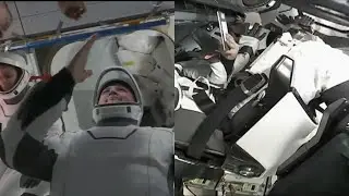 SpaceX Crew-4 hatch closure