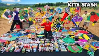 2026 New Kite Stash Worth ₹100,000 | A Treasure Trove of New Kites, Spools, and Manjha | All New ...