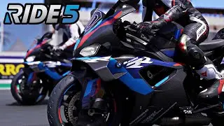 RIDE 5 Opening Gameplay | Blue Wave Circuit [PS5]