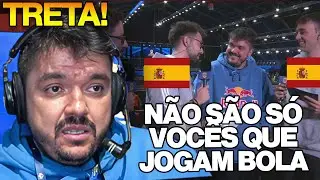 VEJA O QUE GAULES FALOU AO VIVO NA TRANSMISSÃO DA ESPANHA
